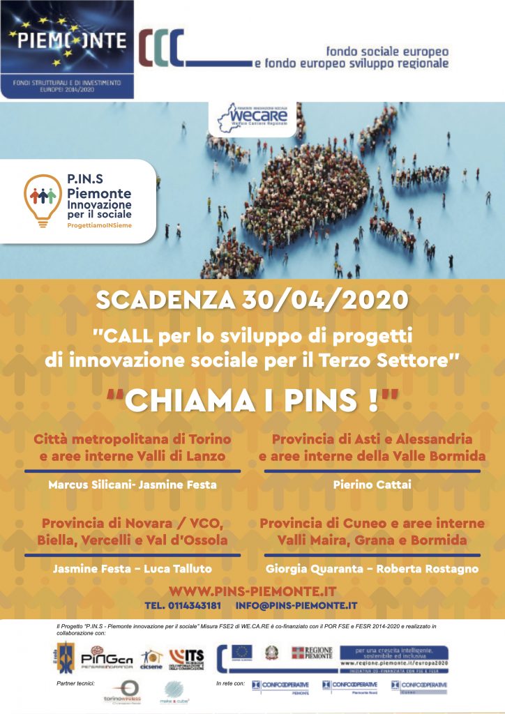 Nomi dei PINS - Call ultimi giorni